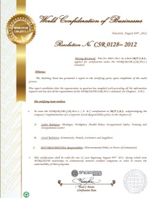 Certificación / ISO 9001 : 2008